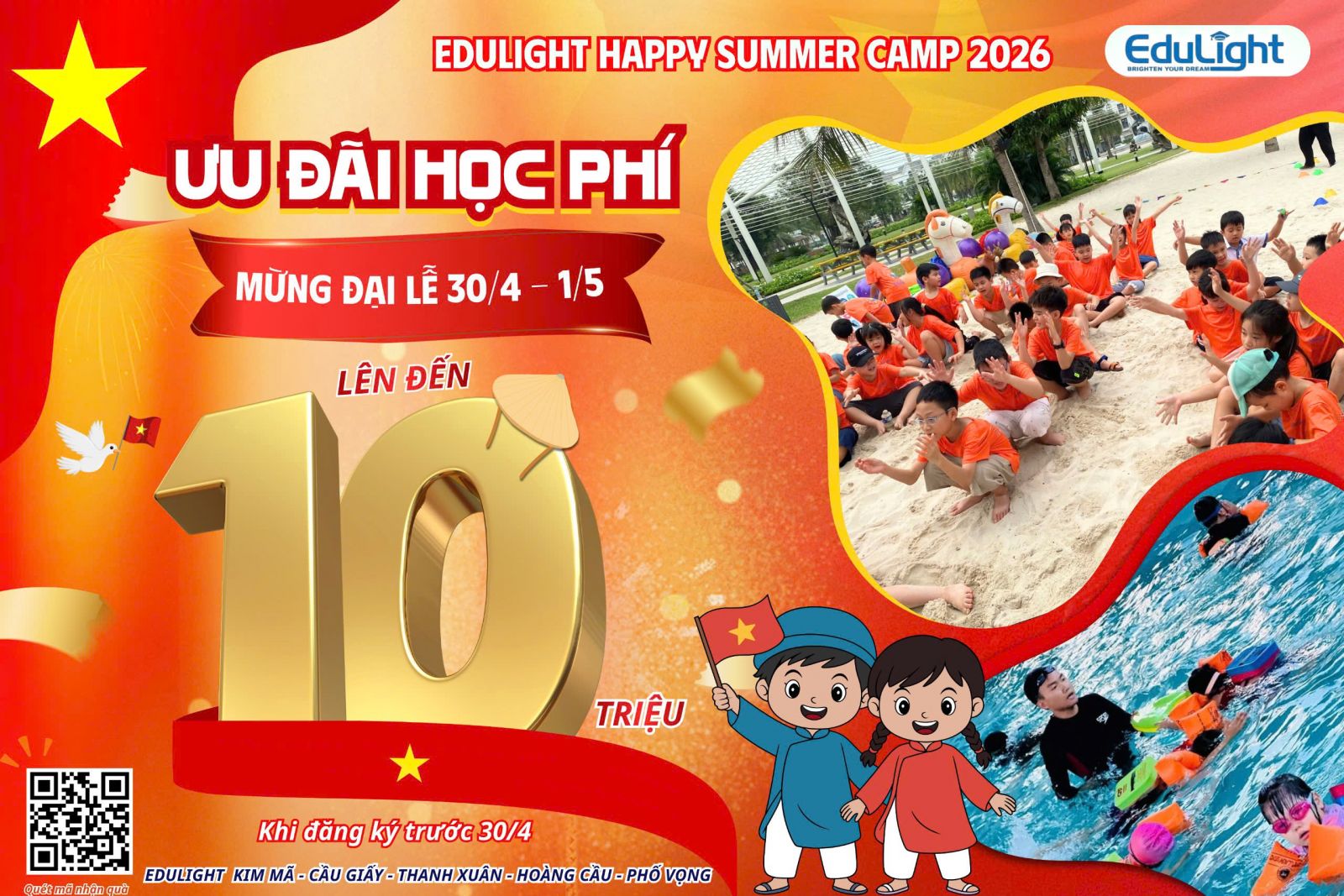 Ưu đãi đăng ký dịp 30/4 và 1/5